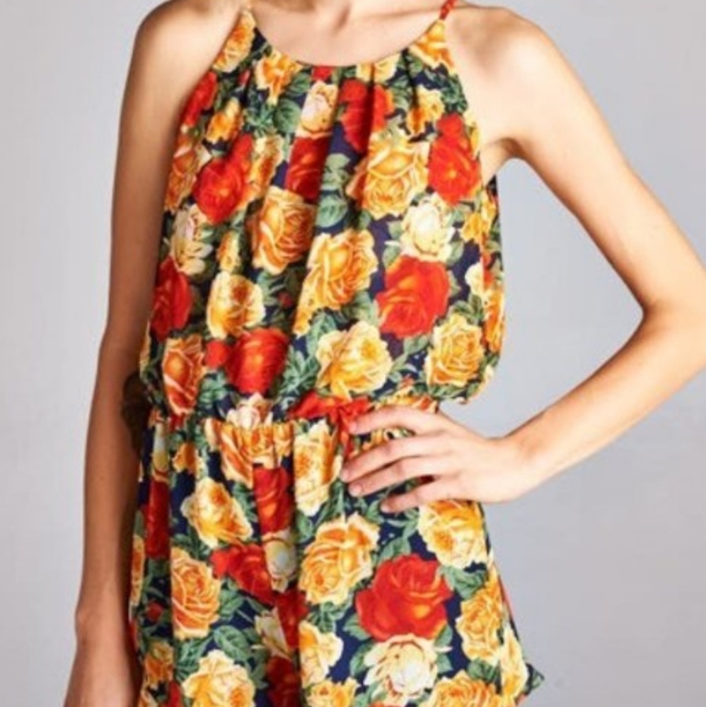 Flower Romper